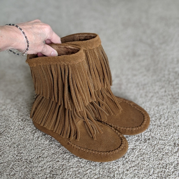 long moccasin boots